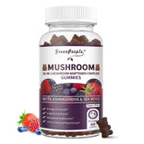 GreenPeople Mushroom and Ashwagandha Gummies bottle – 60 gummies per bottle