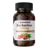 GreenPeople Liposomal Berberine 1300mg Supplement – 120 Vegan Capsules