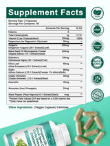 Supplement Facts of GreenPeople Oregano Oil