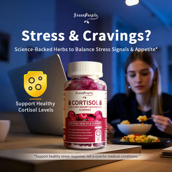 15-in- 1 Cortisol Reducer Detox Gummies Manager Supplements for Women 90 counts