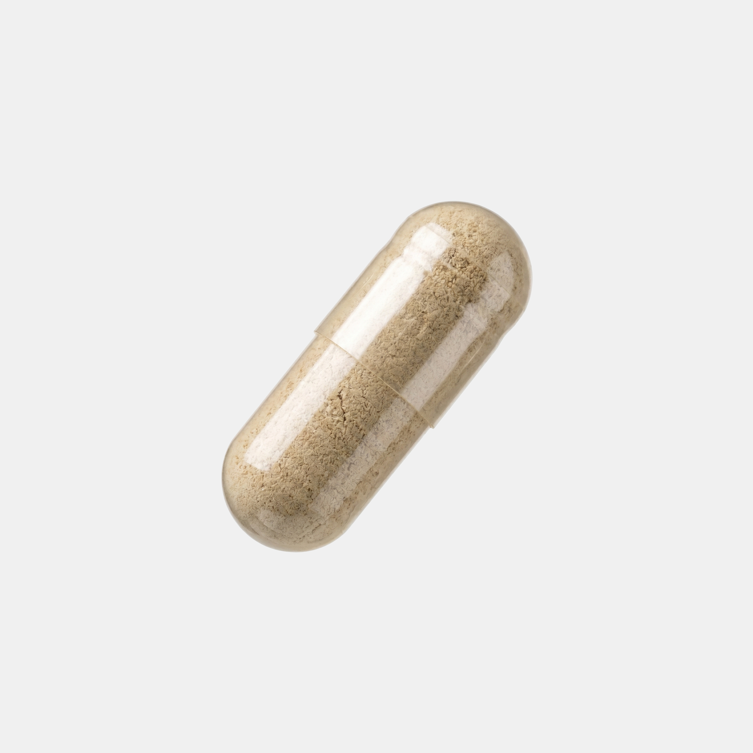 GreenPeople oregano oil capsules in clear bottles, showing the capsules and label with product details.