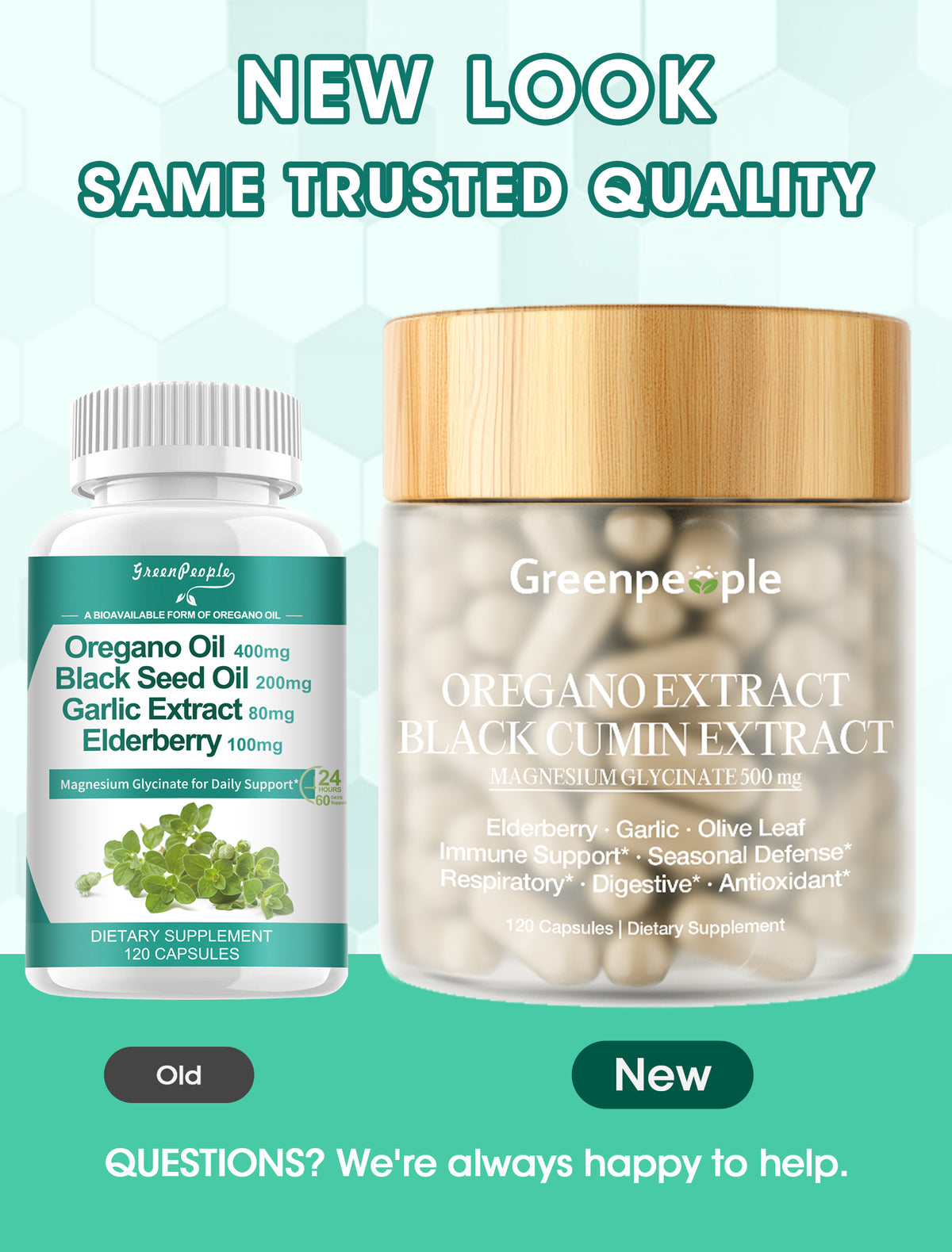 11-in-1 Oregano Oil & Black Seed Oil Complex | 120 pcs