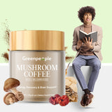 GREENPEOPLE Mushroom Blend Powder Supplement for Coffee & Smoothies - GreenPeople
