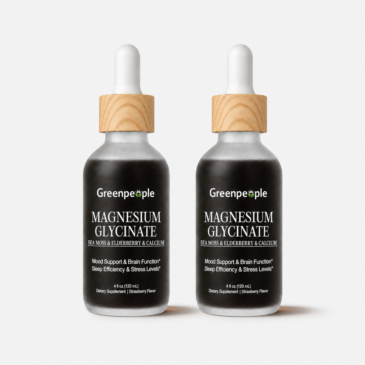 8-in-1 High-Absorption Magnesium Glycinate Liquid Drops | 4 fl oz (240 mL)