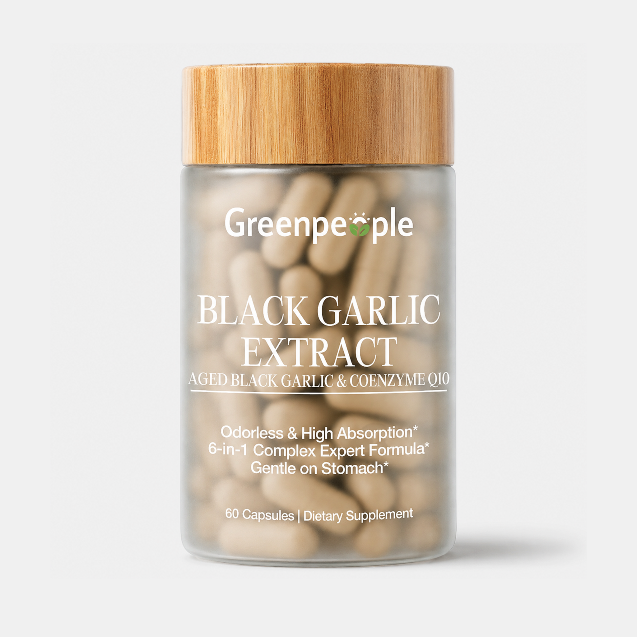 Black Garlic CoQ10 Capsules | 60 pcs