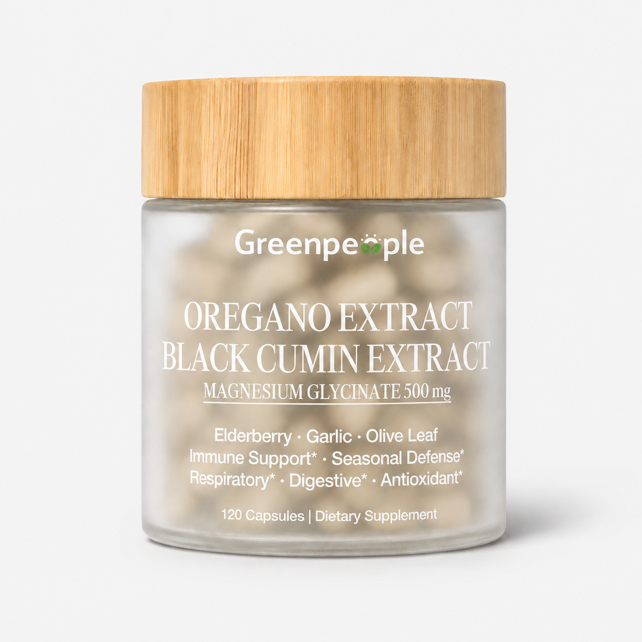 11-in-1 Oregano Oil & Black Seed Oil Complex | 120 pcs
