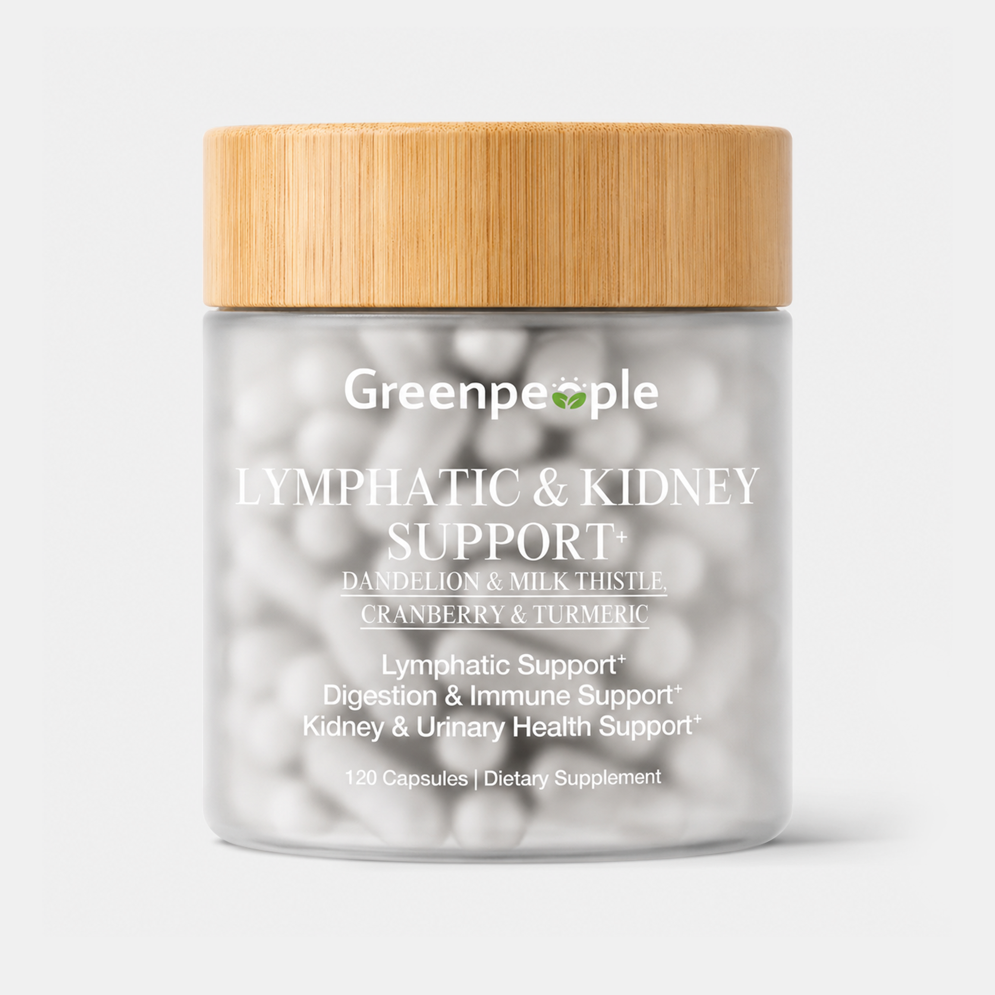 Lymphatic Drainage & Kidney Capsule | Advanced Fluid Decongestion (120 Count)