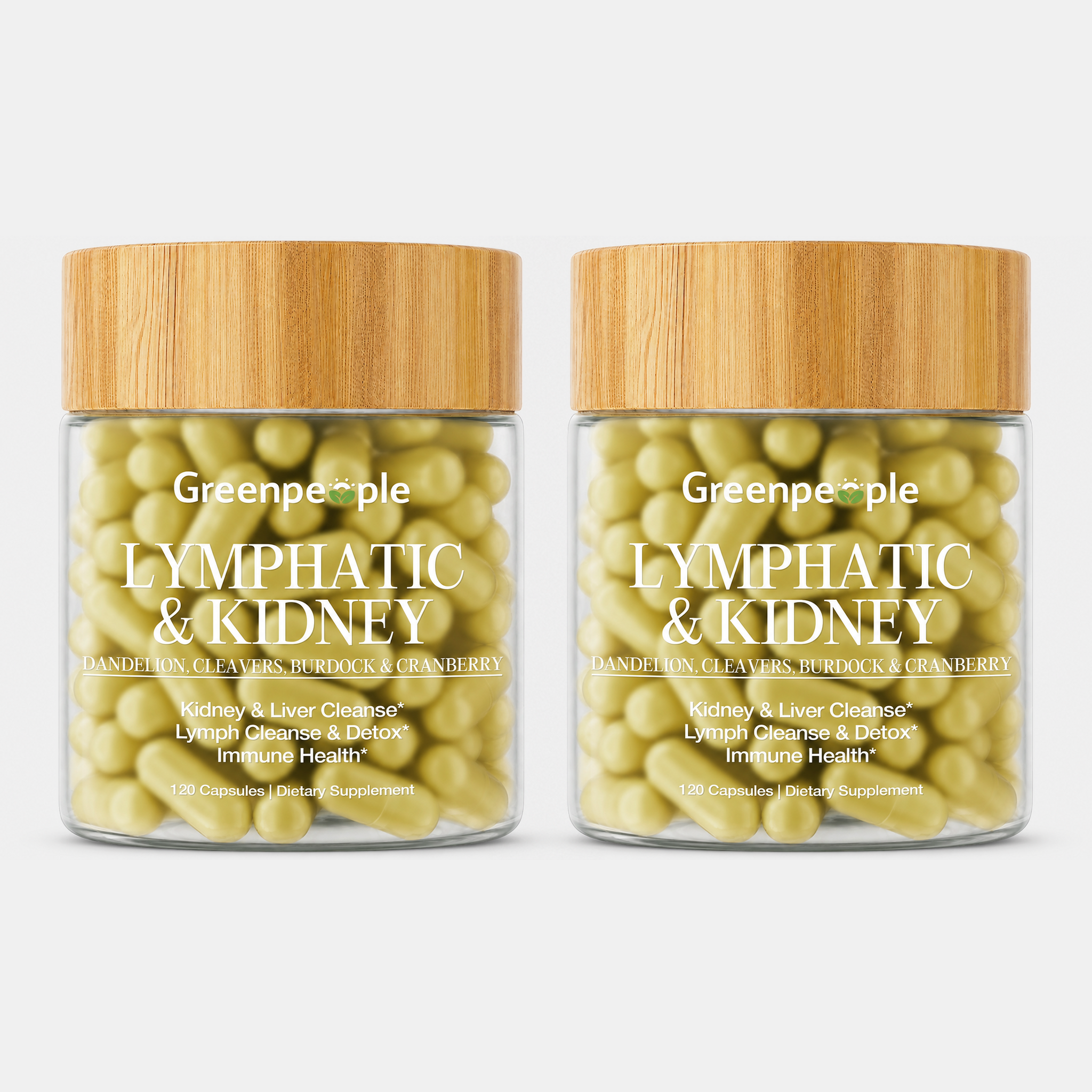 Lymphatic Drainage & Kidney Detox Capsules |  Systemic Flush (240 Counts)