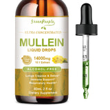 GREENPEOPLE Mullein Flavor Drops Supplement with Calendula & Elderberry