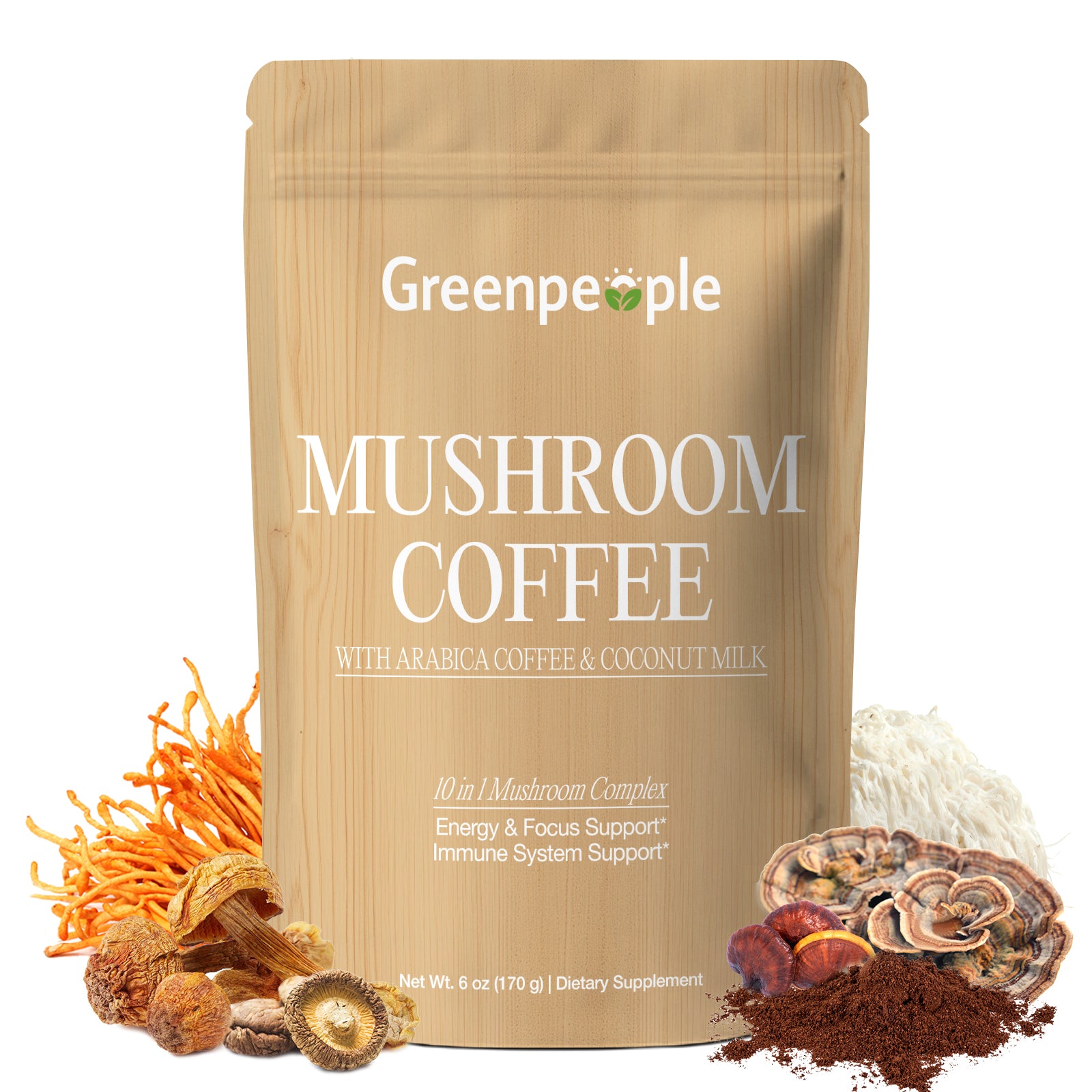 10-in-1 Complex Mushroom Coffee | 170g