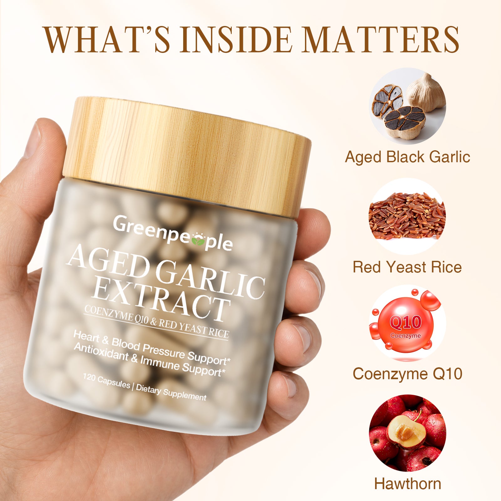 Aged Garlic Extract Capsules | 120pcs