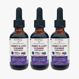 Kidney liver cleanse liquid drop 3 bottles