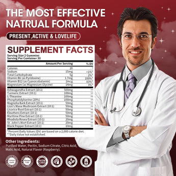 Cortisol Balance Gummies Supplements for Women 60 counts