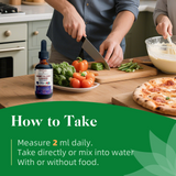 How to Use GreenPeople Kidney Cleanse Drops – Dosage Instructions Graphic