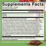 GREENPEOPLE Mushroom Blend Powder Supplement for Coffee & Smoothies - GreenPeople