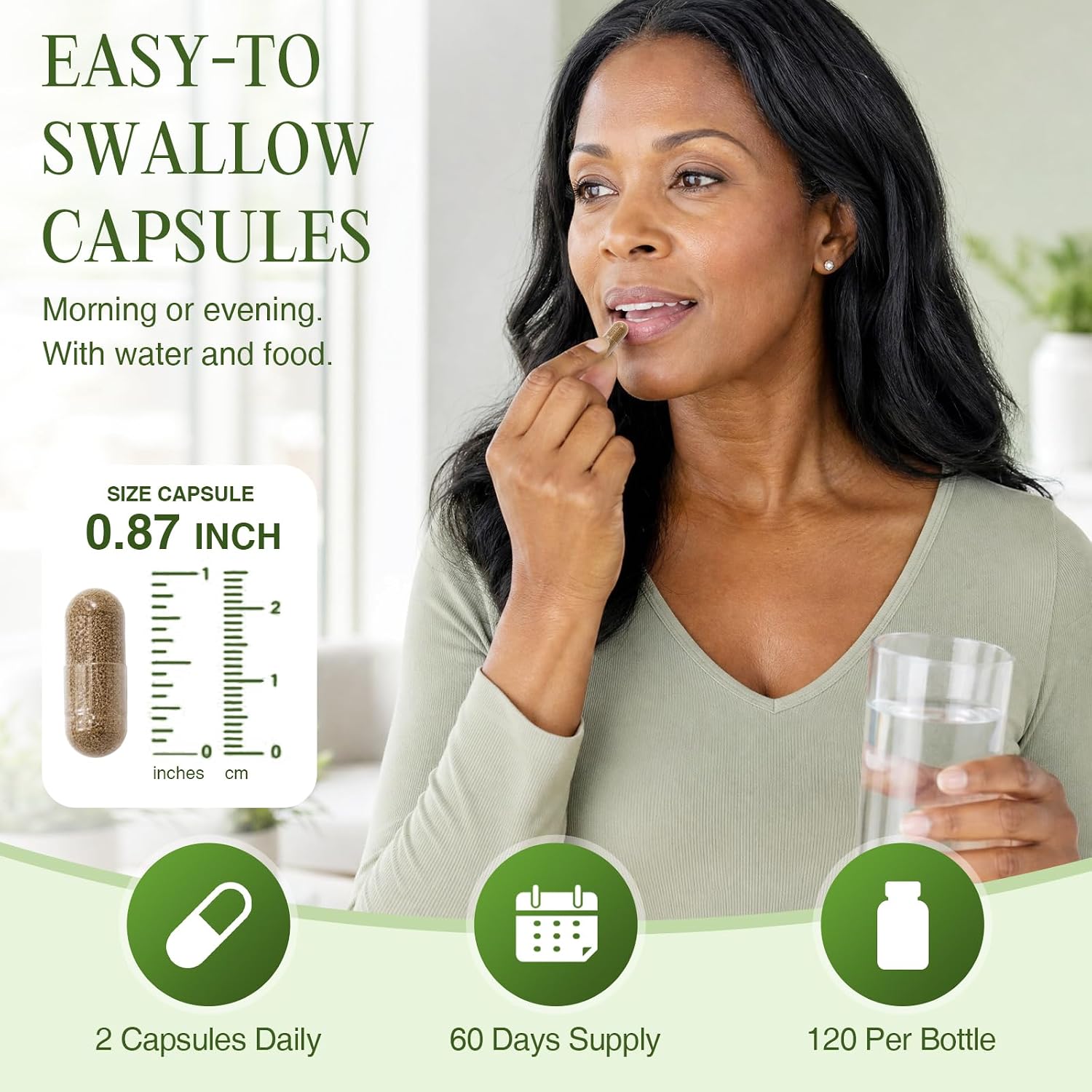 Menopause Support Vegan Capsules | 120 Caps