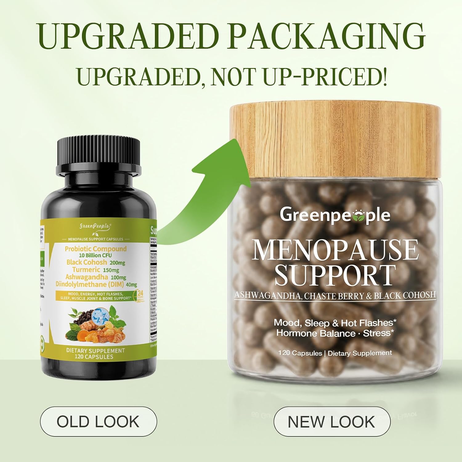 Menopause Support Vegan Capsules | 120 Caps