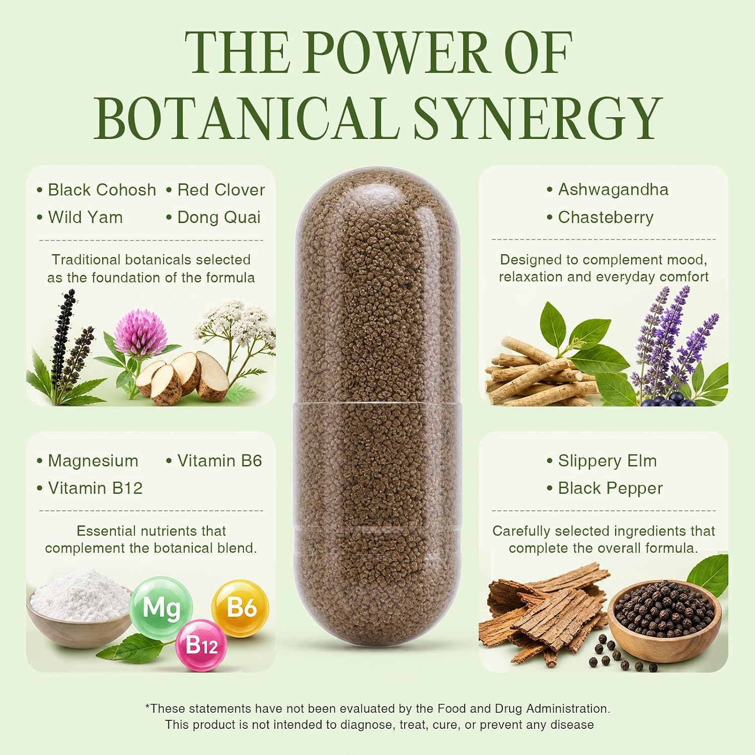 Menopause Support Vegan Capsules | 120 Caps