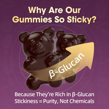 Why are our gummies so sticky