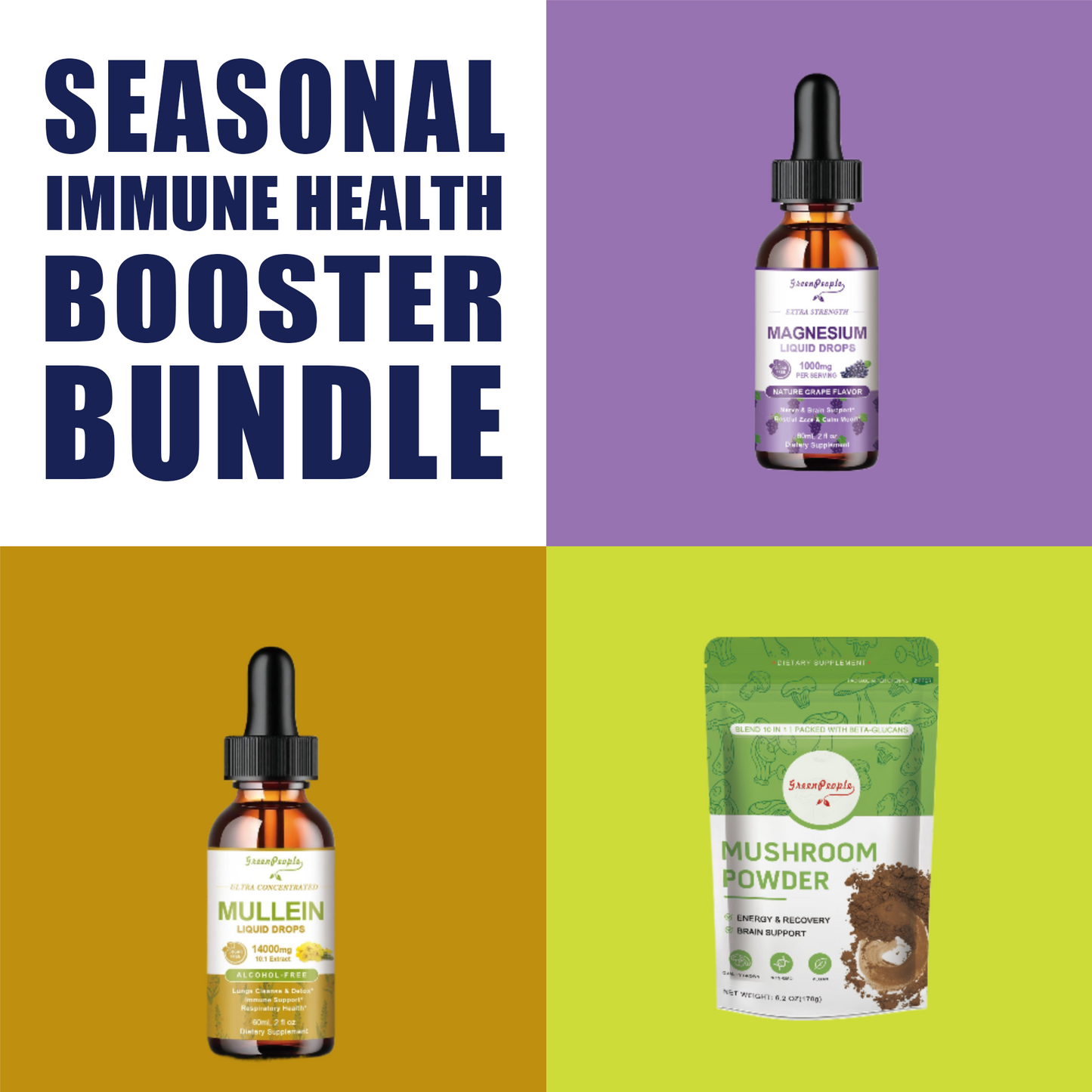 Seasonal Immune Health Booster Bundle