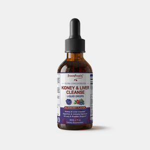 GreenPeople Kidney Drops in a 60ml bottle with dropper, natural herbal supplement for kidney health.