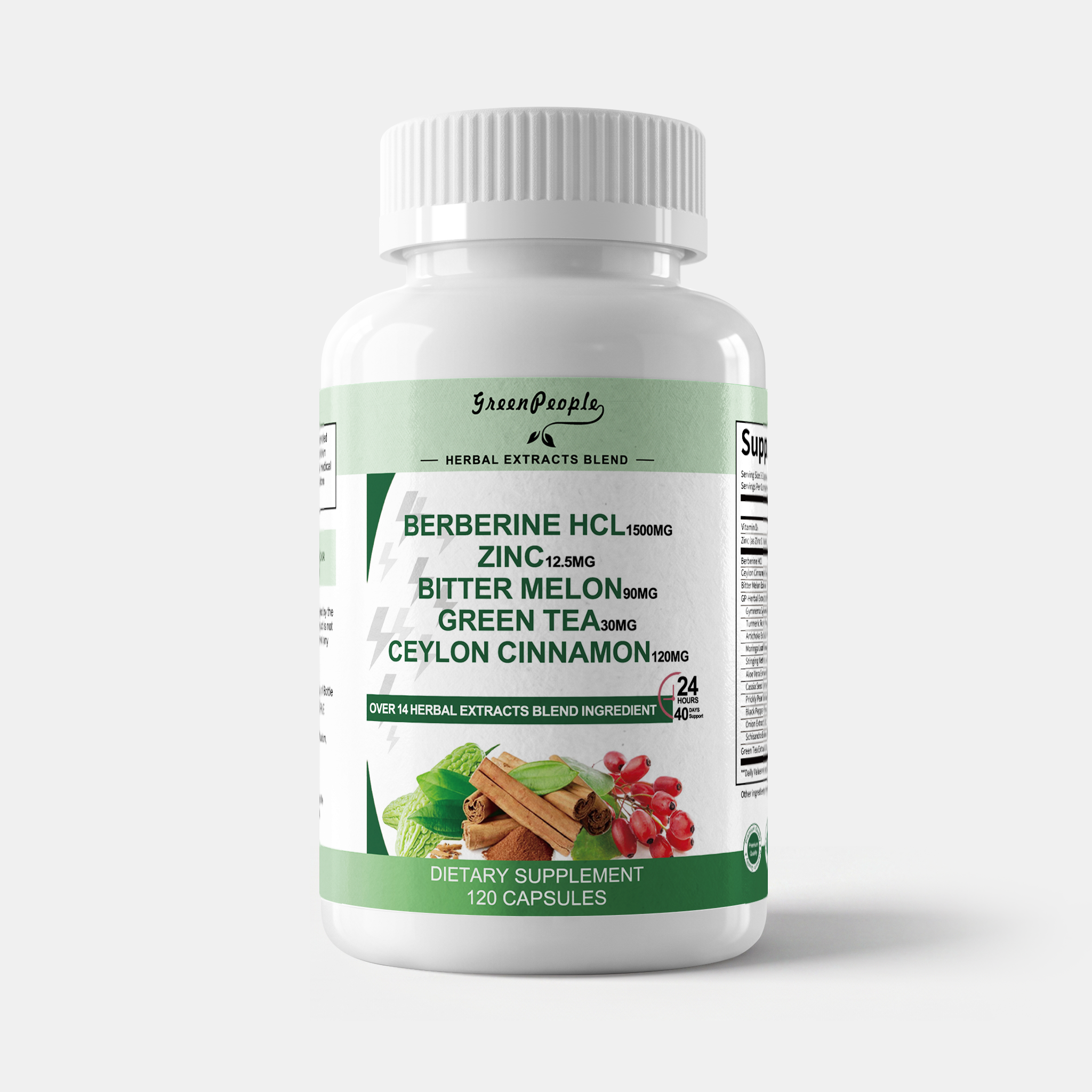 Liposomal Berberine 1500mg | 120 Caps