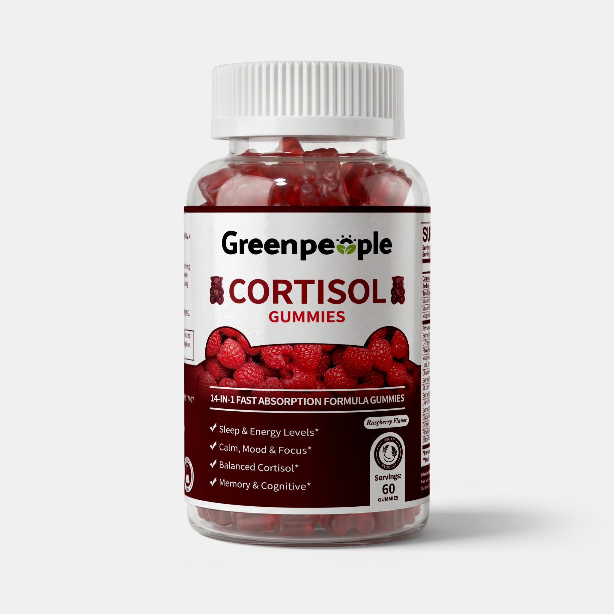 Cortisol Health & Support Gummies | 60 Counts