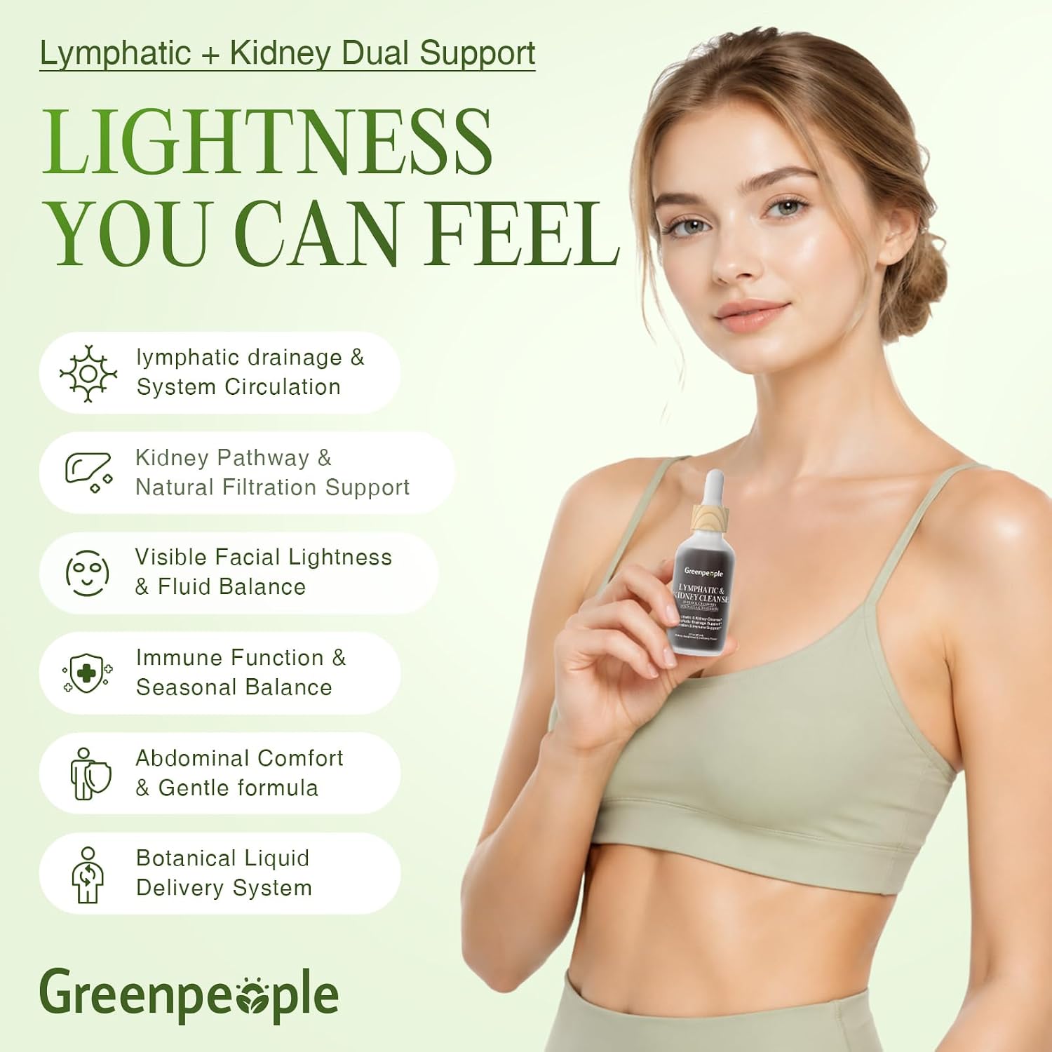 Lymphatic Drainage & Kidney Cleanse Detox Drops | 4 fl oz (120 mL)
