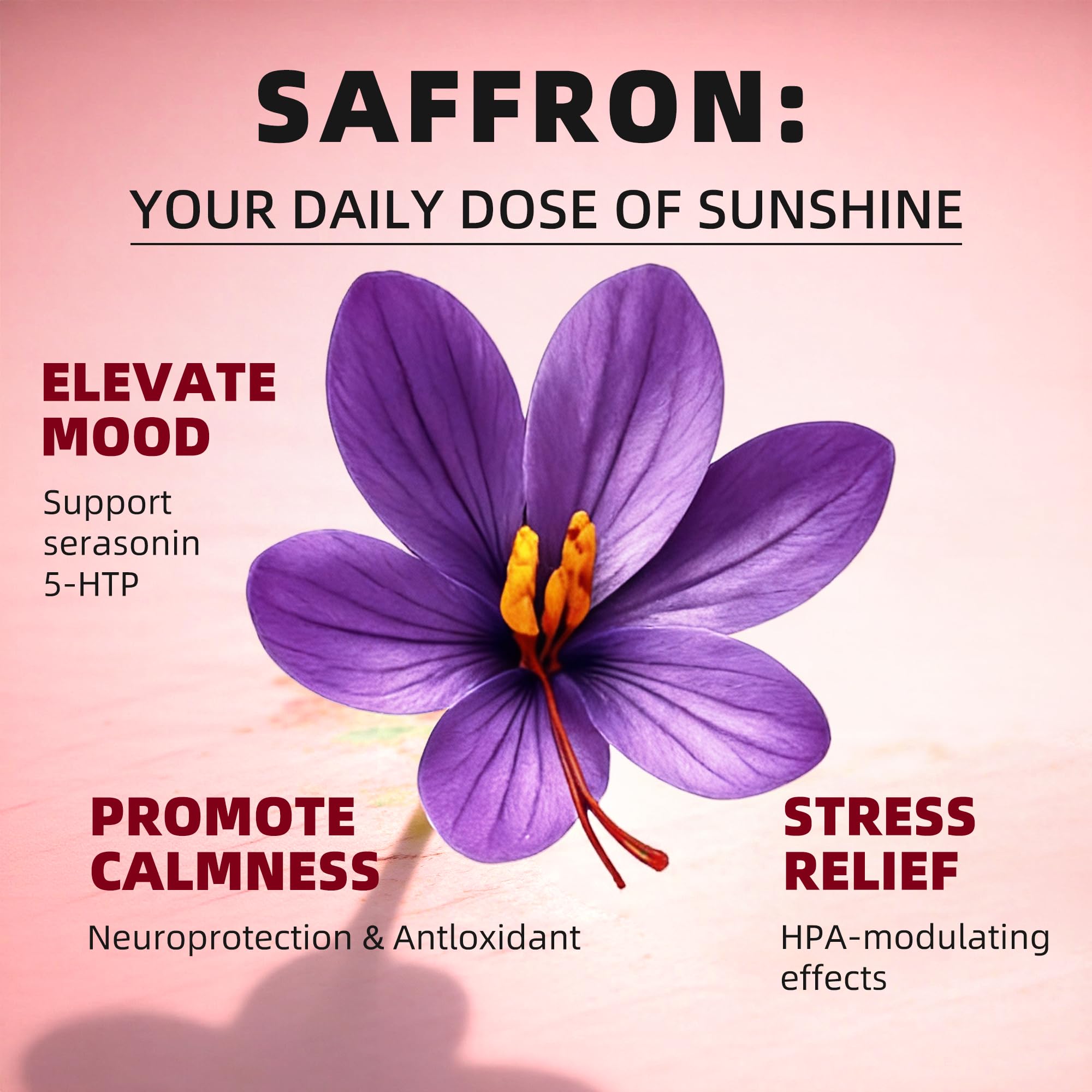 GreenPeople24-in-1 Saffron Extract Drops – Advanced Mood Support, Stress Relief & Focus Formula (2 fl oz) - GreenPeople