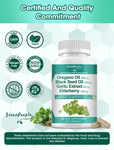 GreenPeople quality commitment – organic, vegan, non-GMO, gluten-free, sugar-free, allergen-free certification badges