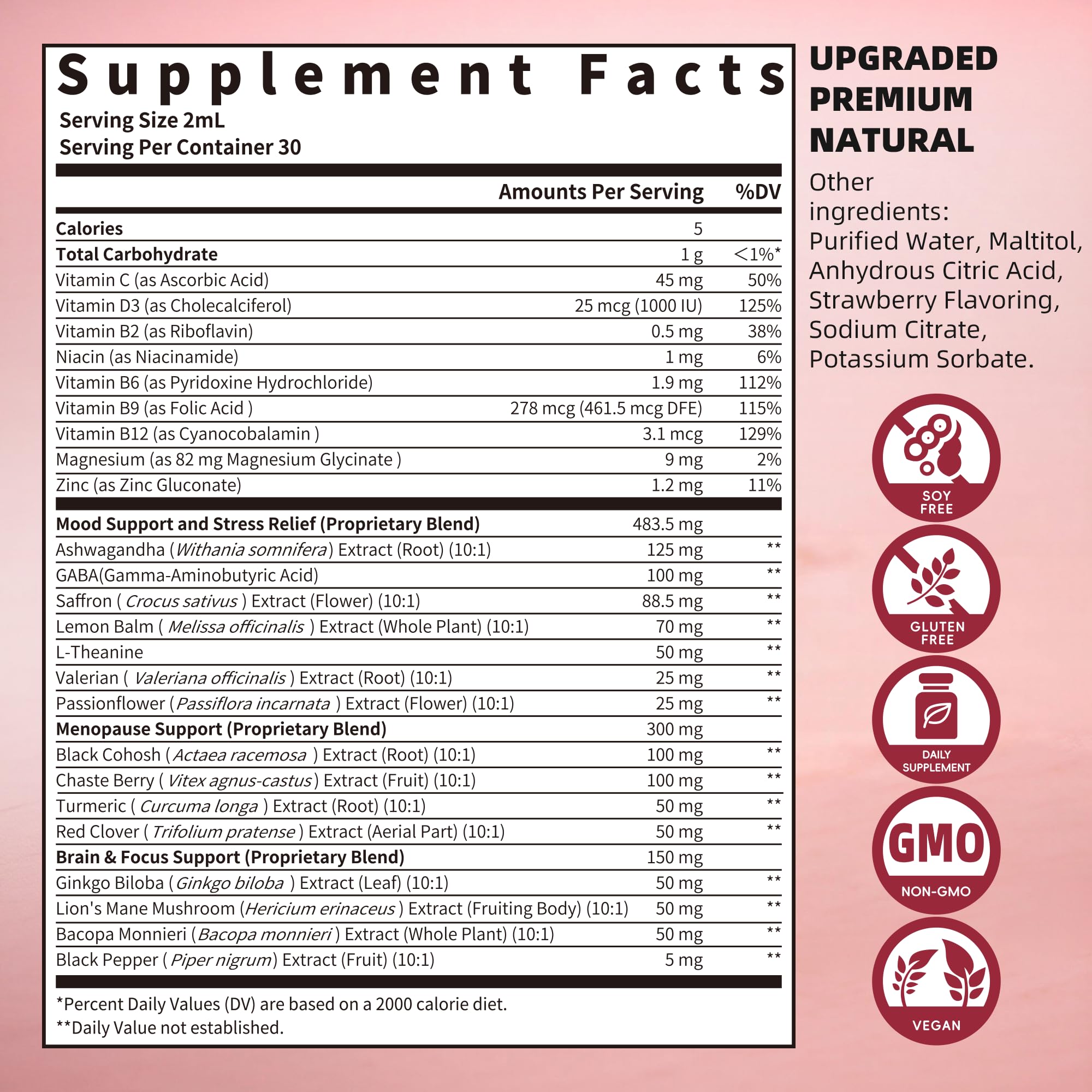 GreenPeople24-in-1 Saffron Extract Drops – Advanced Mood Support, Stress Relief & Focus Formula (2 fl oz) - GreenPeople