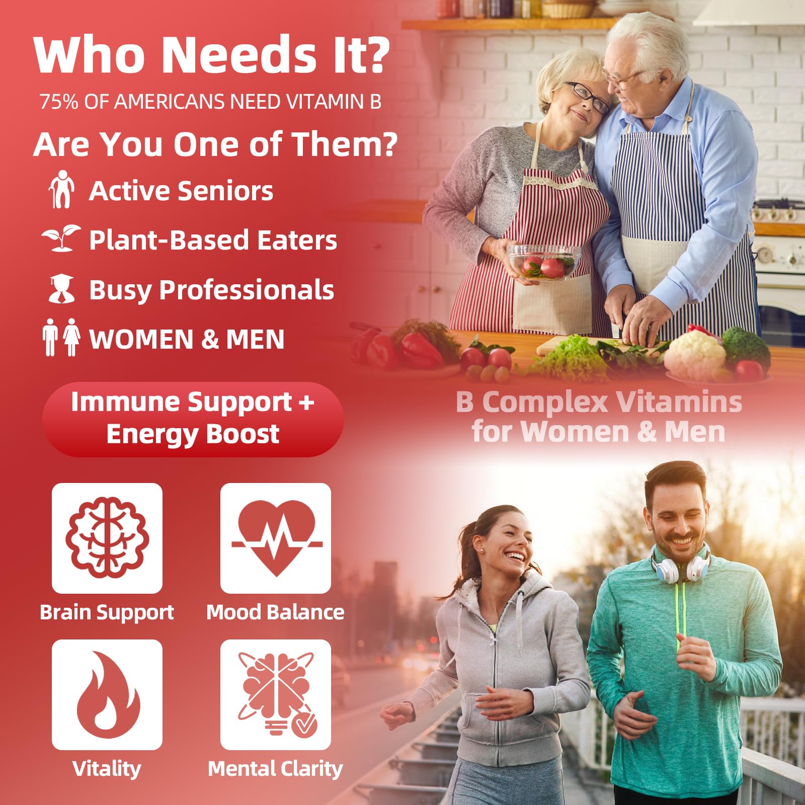 Super B Complex Liquid | B12 Methylcobalamin + Methyl Folate | B Vitamins Complex Liquid Drops with B3,B5,B6,B7, Ashwagandha & L-Theanine for Energy, Focus & Immunity, Vegan, 2fl Oz - GreenPeople