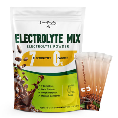 Zero Sugar Electrolyte Powder Mix Cocoa Flavor