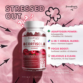 Gummies Vitamin Supplements to reduce cortisol