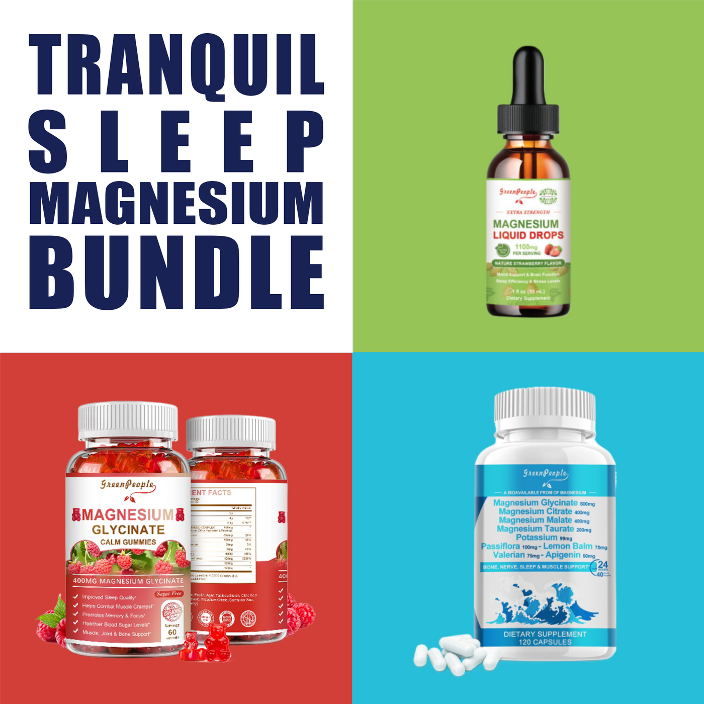 Tranquil Sleep Magnesium Bundle